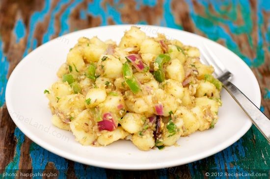 Australian Aloo Ko Achar potato Salad Appetizer