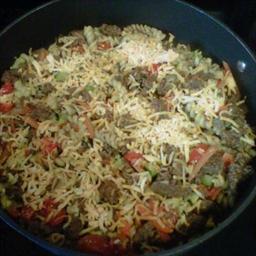 Australian Beef Vegetable Bow Tie Skillet Dinner