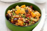 Indian Vegetable And Chickpea Curry Recipe recipe