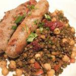 American Lentil Soup with Sausage and Chorizo Colorado Appetizer