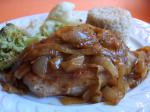 American Pork Chops in Onion Sauce schweinekotelett in Zwiebelsosse Dinner
