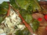 American Stuffed Chard brenda Pulvermacher  Quadra Island Dinner