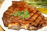 American Grilled Tbone Steaks With Bbq Rub Dinner