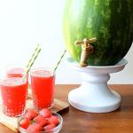 American Watermelon Keg Appetizer