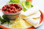 American Spicy Bean and Chilli Fajitas vegetarian Recipe Appetizer