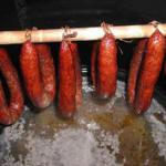Polish Smoked Venison elk Polish Sausage Appetizer