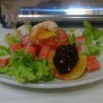Canadian Salad of Surimi and Mandarin Dinner