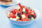 American Greekstyle Prawn Salad Recipe Appetizer