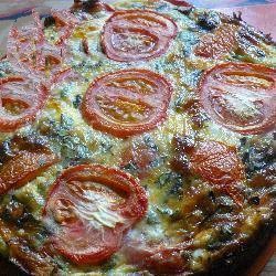 Italian Tomatoes Basil Cake Appetizer