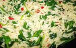 Italian Orzo With Wilted Spinach Appetizer