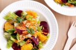 American Orange And Beetroot Chopped Salad Recipe Appetizer