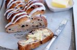 American Plaited Fruit Loaf Recipe Dessert