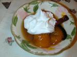 American Baked Marsala Peaches Dessert