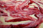 American Cherry Swirled Cheesecake Dessert