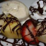 American Skewers of Marinated Fruit Dessert