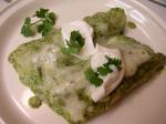 American Chicken Enchiladas Verdes Appetizer