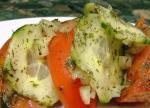 American Dilled Cucumber and Tomato Salad 1 Appetizer
