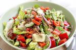 Australian Lentil And Red Capsicum Chopped Salad Recipe Appetizer