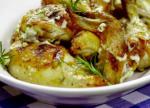 American Grilled Chicken with Rosemary White Barbecue Sauce Recipe Appetizer