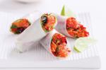 American Sashimi Vegetable Ricepaper Rolls Recipe Dessert