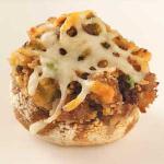 American Spicy Stuffed Mushrooms Appetizer