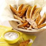 American Spicy Sweet Potato Fries Appetizer