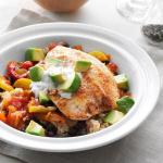 American Spicy Tilapia Rice Bowl Appetizer