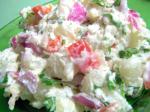 Israeli/Jewish Dill and Green Olive Potato Salad Appetizer