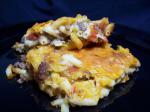 American Spicy Macaroni and Cheese Casserole Dinner