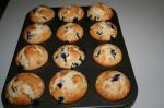 American Blueberry Buttermilk Muffins 3 Dessert