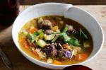Spiced Moroccan Meatball Soup Recipe recipe