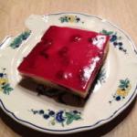 American Schmand Cherry Cake from the Plate Dessert