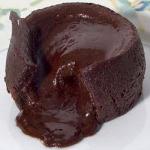American Cakes Stuffed with Dark Chocolate Dessert