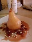Swiss Poached Pears 9 Dessert