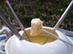 Swiss Swiss Fondue With  Cheeses  An Authentic Recipe Appetizer