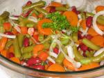 My Mothers Bean and Carrot Salad recipe