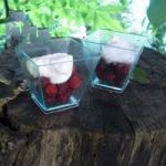 American Forest Strawberries with Cream Dessert
