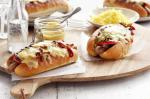 American Sausage and Cheese Roll With Balsamic Onions Recipe Appetizer