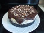 American Sinful Snickers Cheesecake Dessert