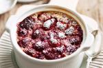 French Strawberry And Raspberry Clafoutis Recipe Dessert