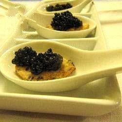 American The Caviar to the Small Spoon Appetizer