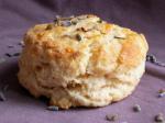 French Old Fashioned English Lavender Tea Scones Dessert