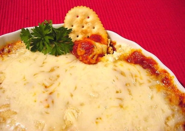 French Cream Cheese Pizza Dip Dinner