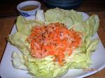 Japanese Marinated Daikon and Carrot Salad namasu Appetizer