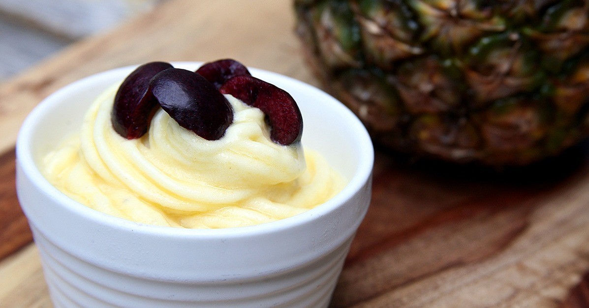 American This Dairyfree Pineapple Ice Cream Takes Just Minutes to Make Dessert