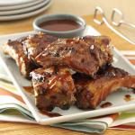 American Saucy Grilled Baby Back Ribs Dinner