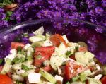Tomato Cucumber  Mozzarella Salad recipe