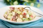 Canadian Apple Celery Salad with Creamy Toasted Walnuts Dressing Appetizer