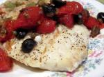 American Baked Cod With Tomatoolive Tapenade Appetizer