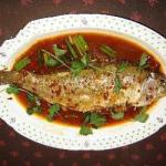 Chilean Fish in the Wok with Sauce of Chile Appetizer